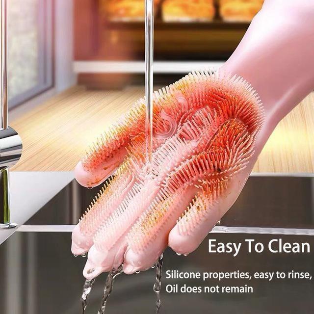 【Buy 2 Free Shipping】Magic Silicone Dish Washing Gloves