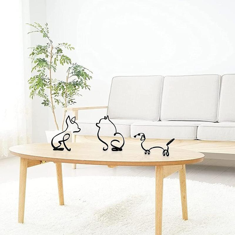 Dog Art Sculpture
