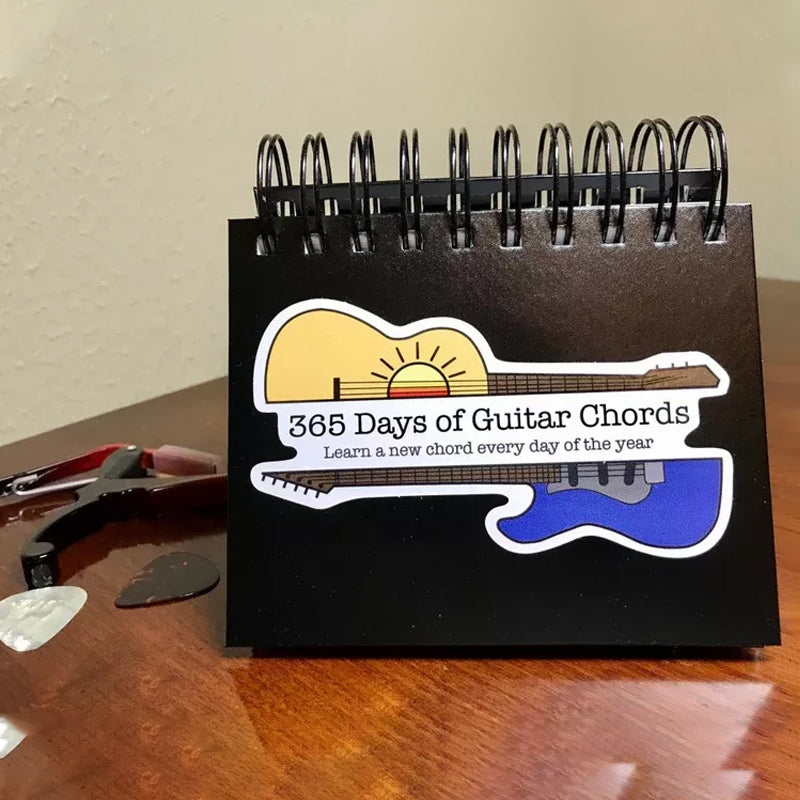 365 Days Guitar Chords Calendar