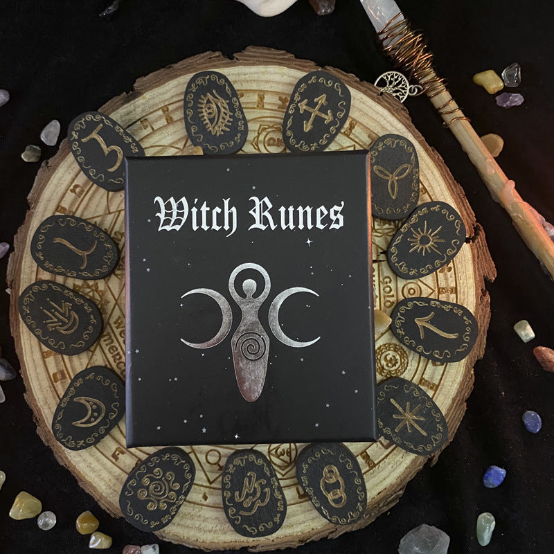 Witch Rune Set Decoration