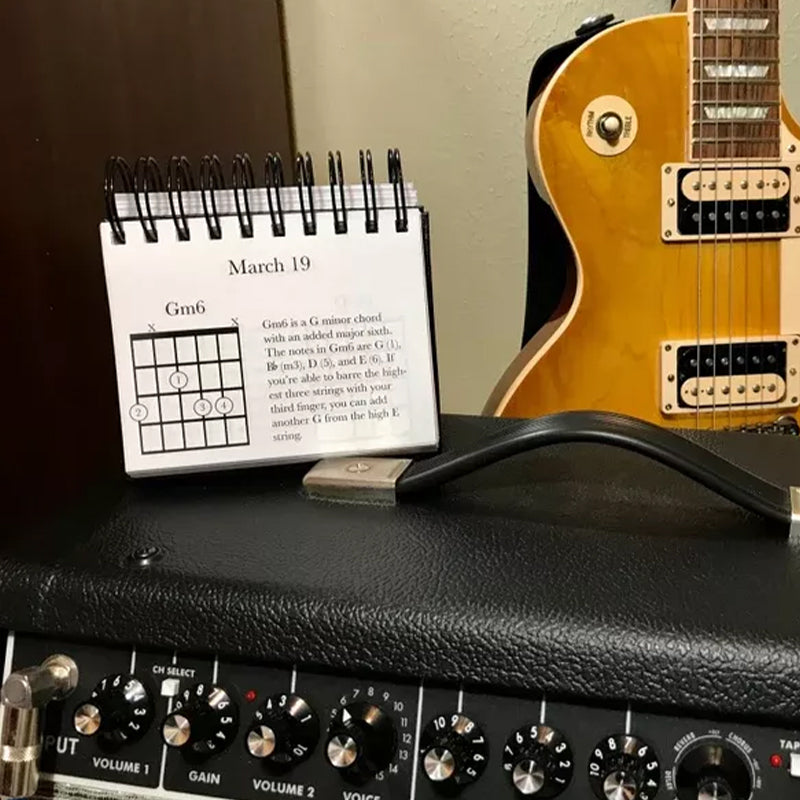 365 Days Guitar Chords Calendar