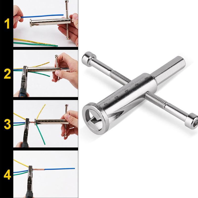 Cable Wire Stripping And Twisting Tool