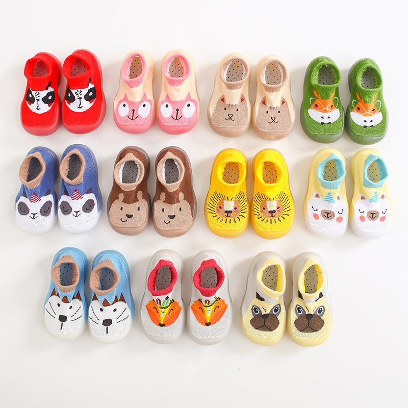 BabyFeet Adorable Animals - Non-Slip Baby Shoe-Socks