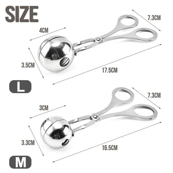 Rolling™ Stainless Steel Meatball Maker