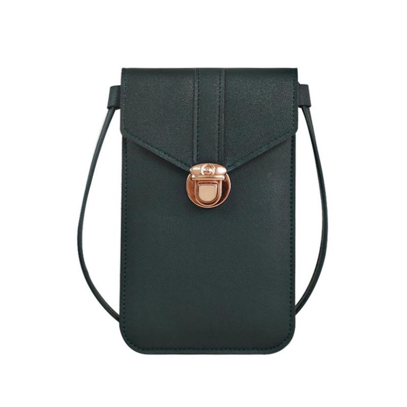 Touchable PU Leather Change Bag