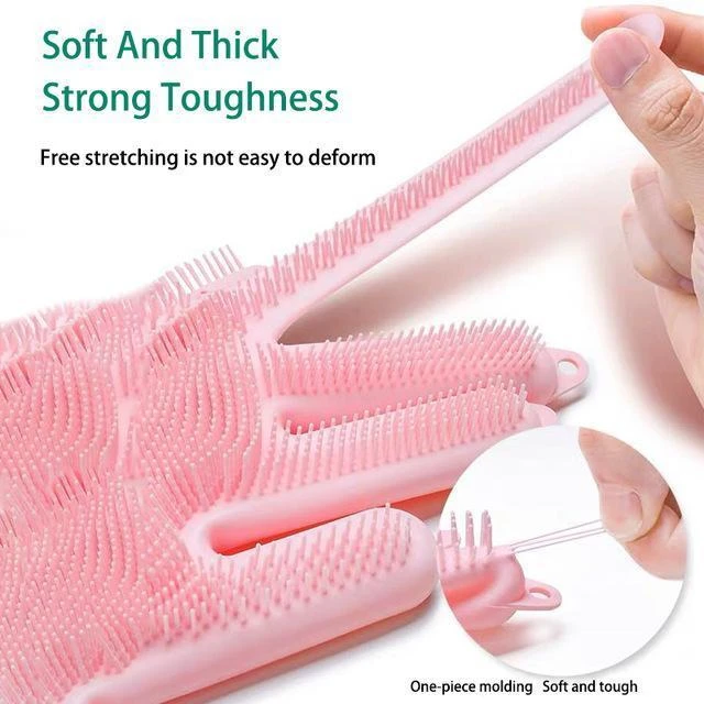 【Buy 2 Free Shipping】Magic Silicone Dish Washing Gloves