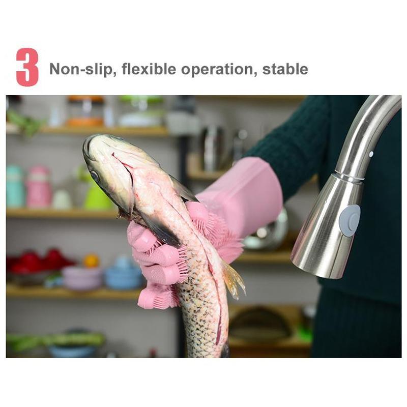 【Buy 2 Free Shipping】Magic Silicone Dish Washing Gloves