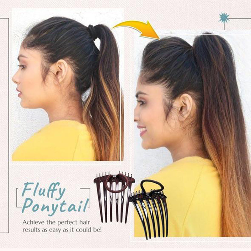 Creative Fountain Flip Ponytail Comb