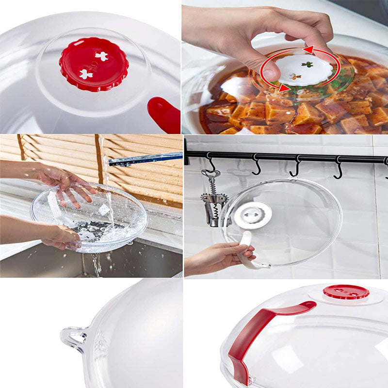 Microwave Food Splashes Cover