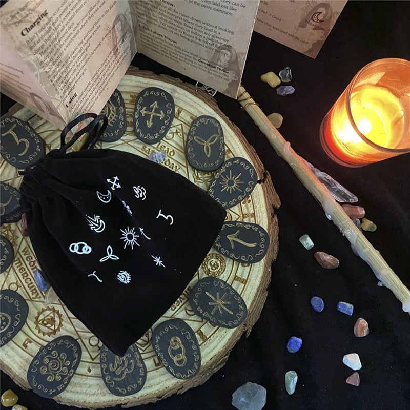 Witch Rune Set Decoration