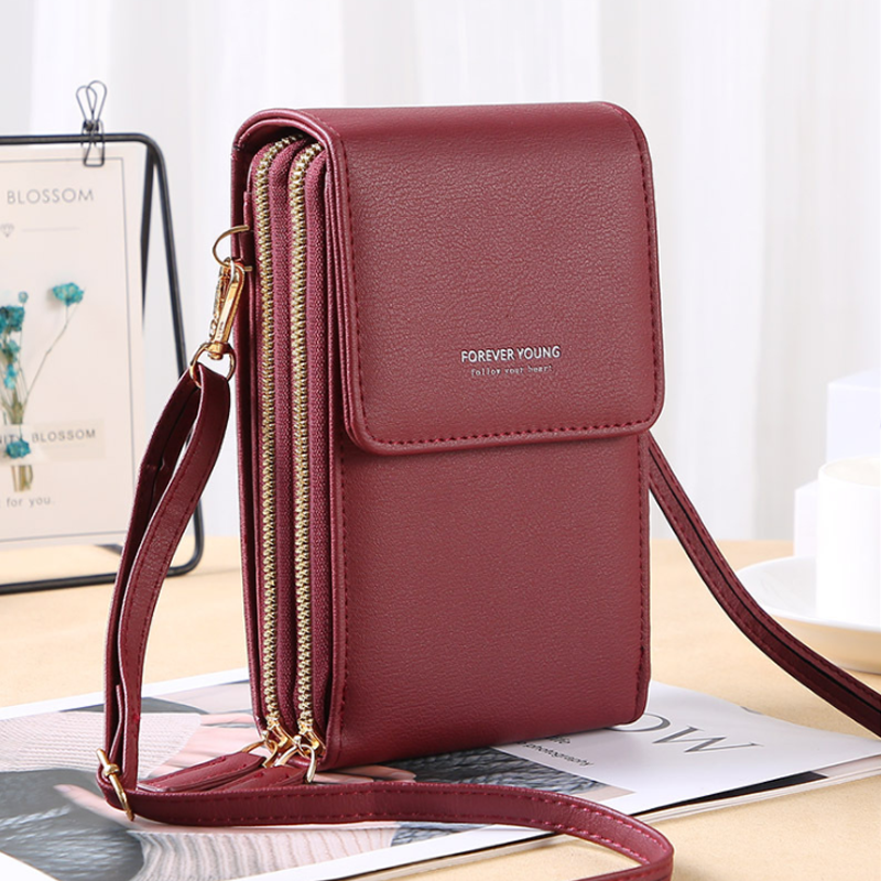 Elegant Crossbody Touch Screen Phone Bag