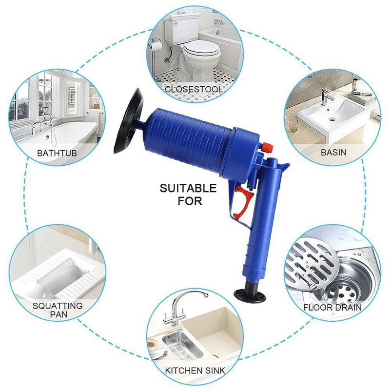 Air Powered Drain Gun