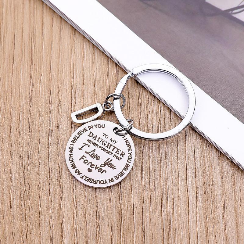 TO MY SON/DAUGHTER Inspirational Gift Keychain