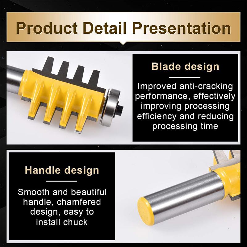 The Tongue & Groove Milling Router Bit