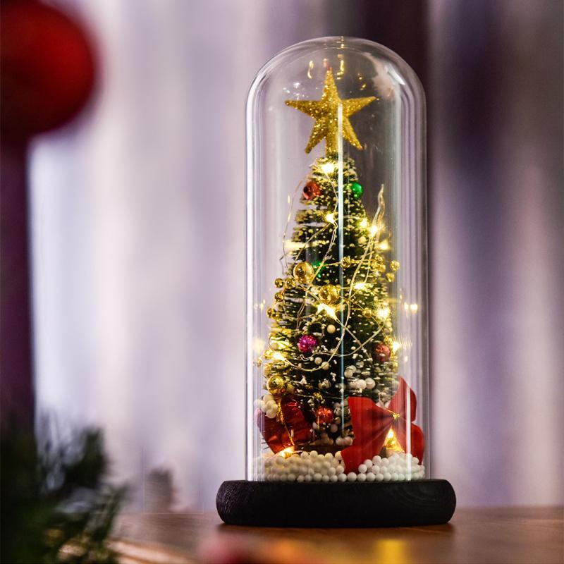 LED Christmas Tree Gold Star Lamp