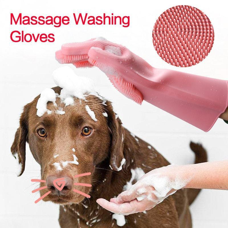 【Buy 2 Free Shipping】Magic Silicone Dish Washing Gloves