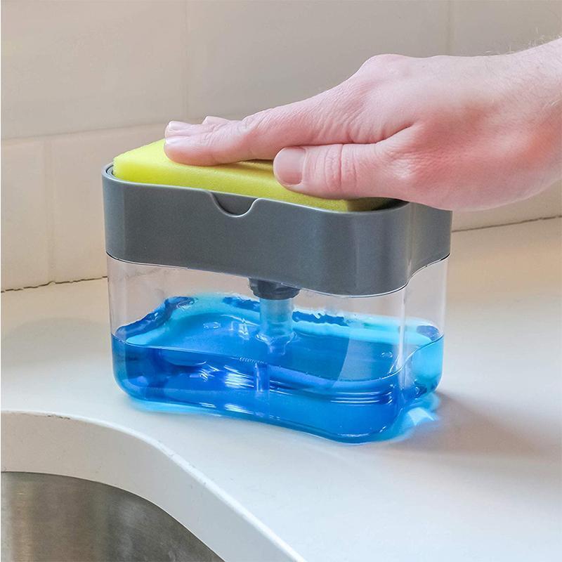 Soap Dispenser And Sponge Holder