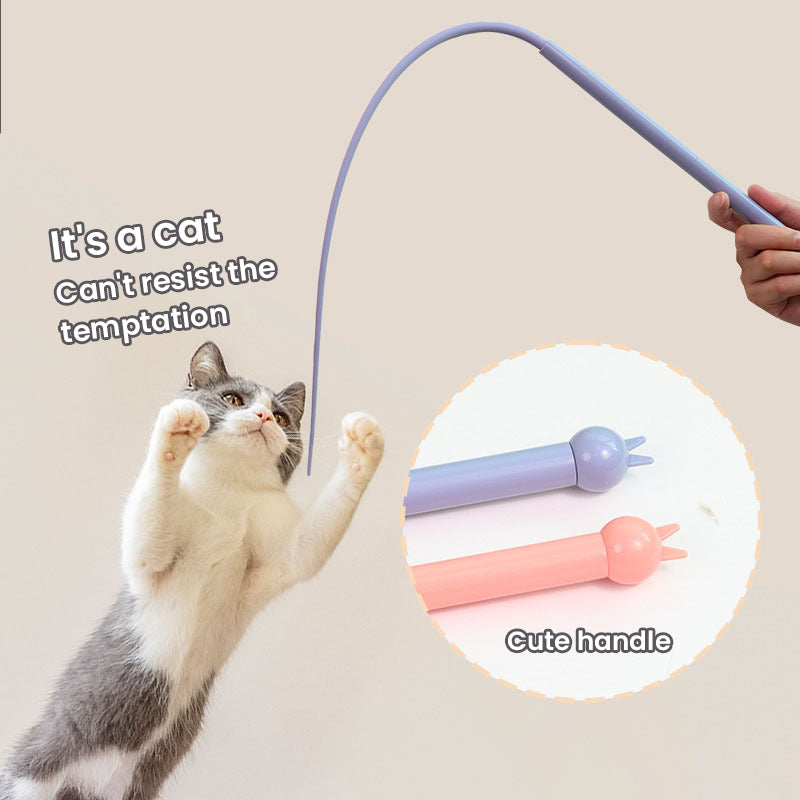 Silicone Simulate Tail Cat Wand