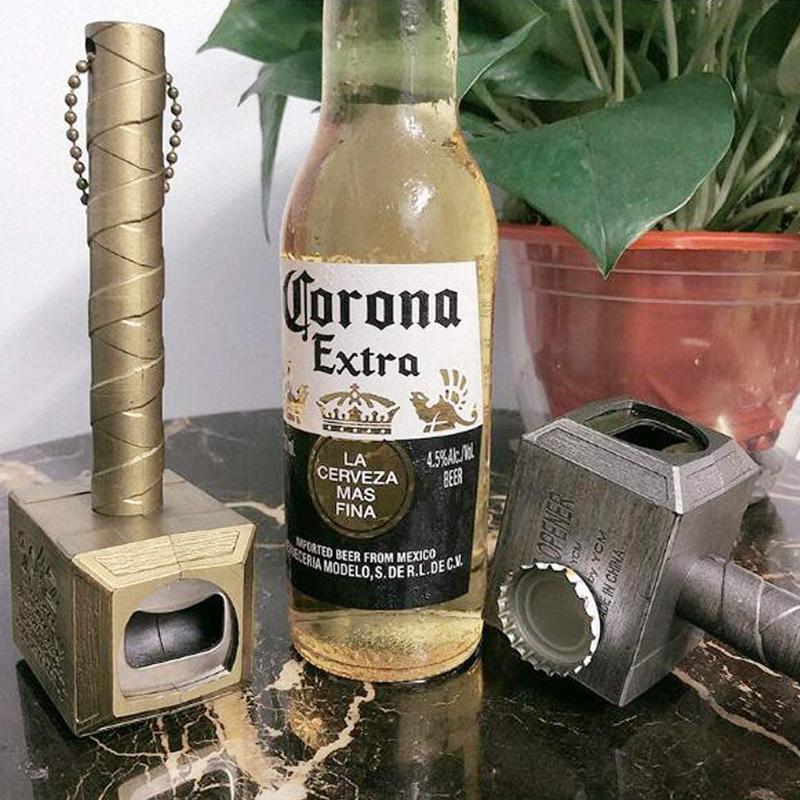 Fun and creative miracle hammer beer bottle opener