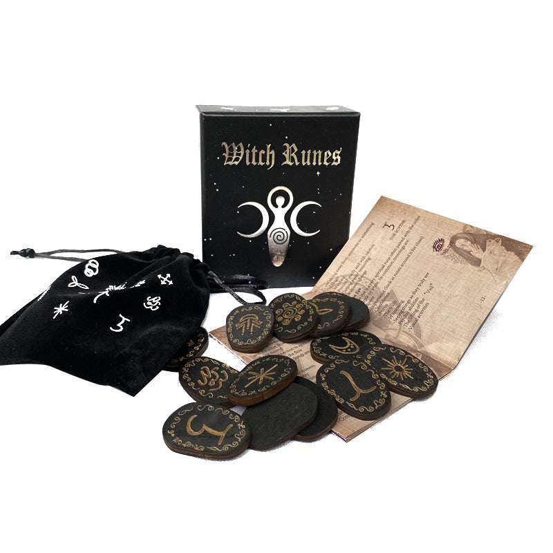 Witch Rune Set Decoration