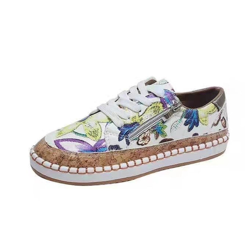 Floral Print Trainers